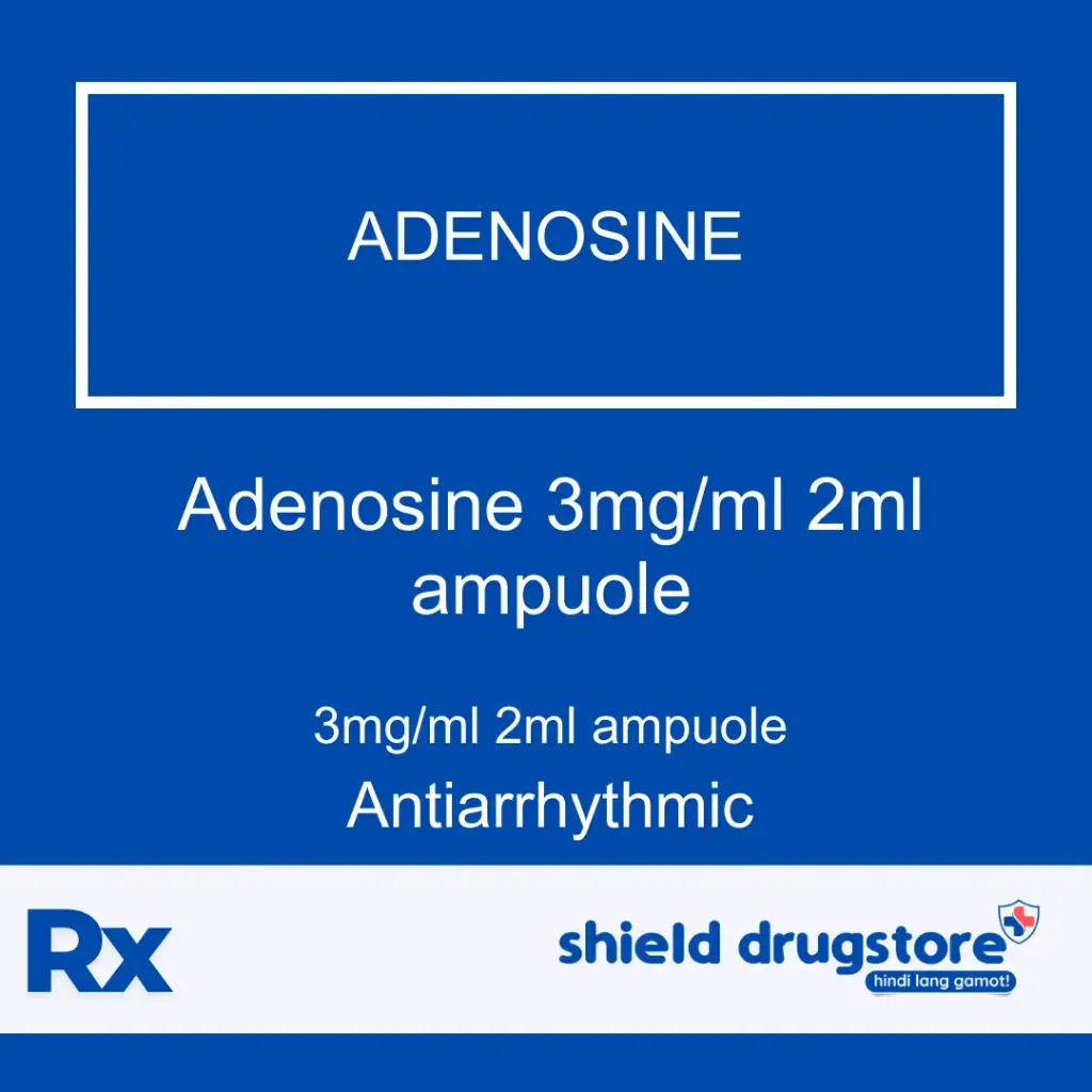 GN-ADENOSINE 3MG/ML 2ML AMP 