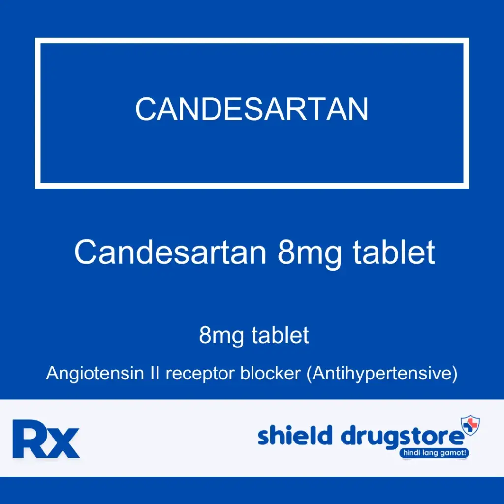 GN-CANDESARTAN 8MG TAB