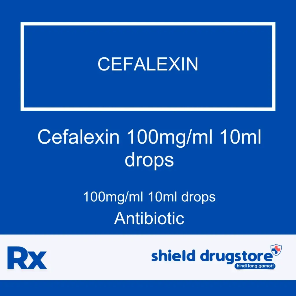 GN-CEFALEXIN 100MG/ML 10ML DROPS