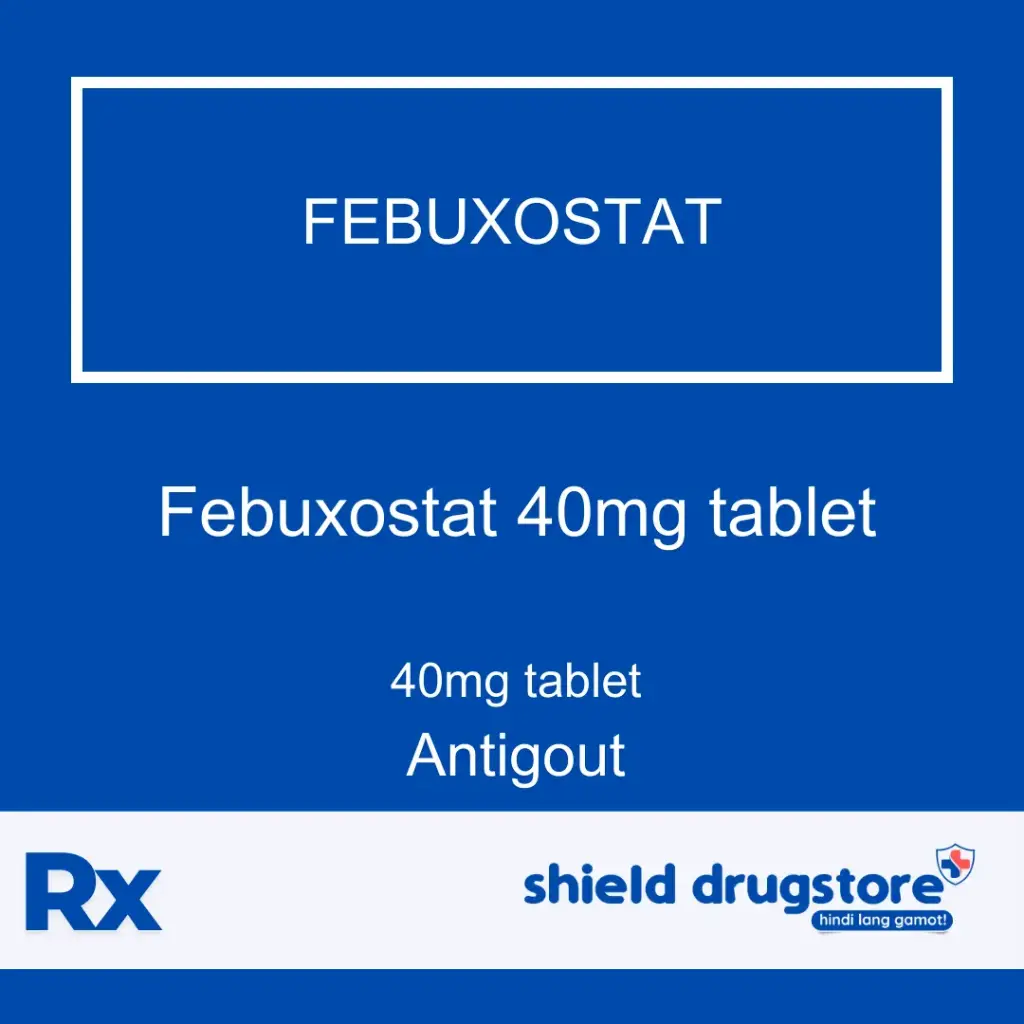 GN-FEBUXOSTAT 40MG TAB 