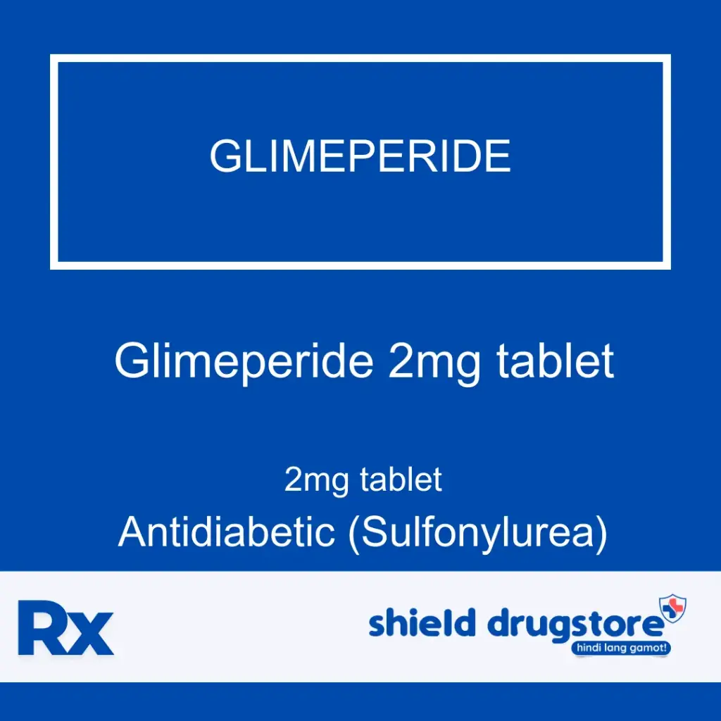GN-GLIMEPERIDE 2MG TAB