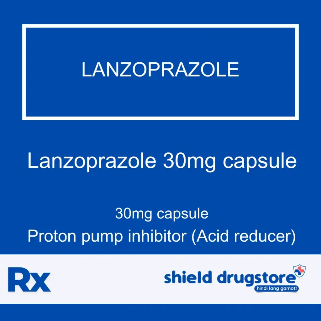 GN-LANZOPRAZOLE 30MG CAP