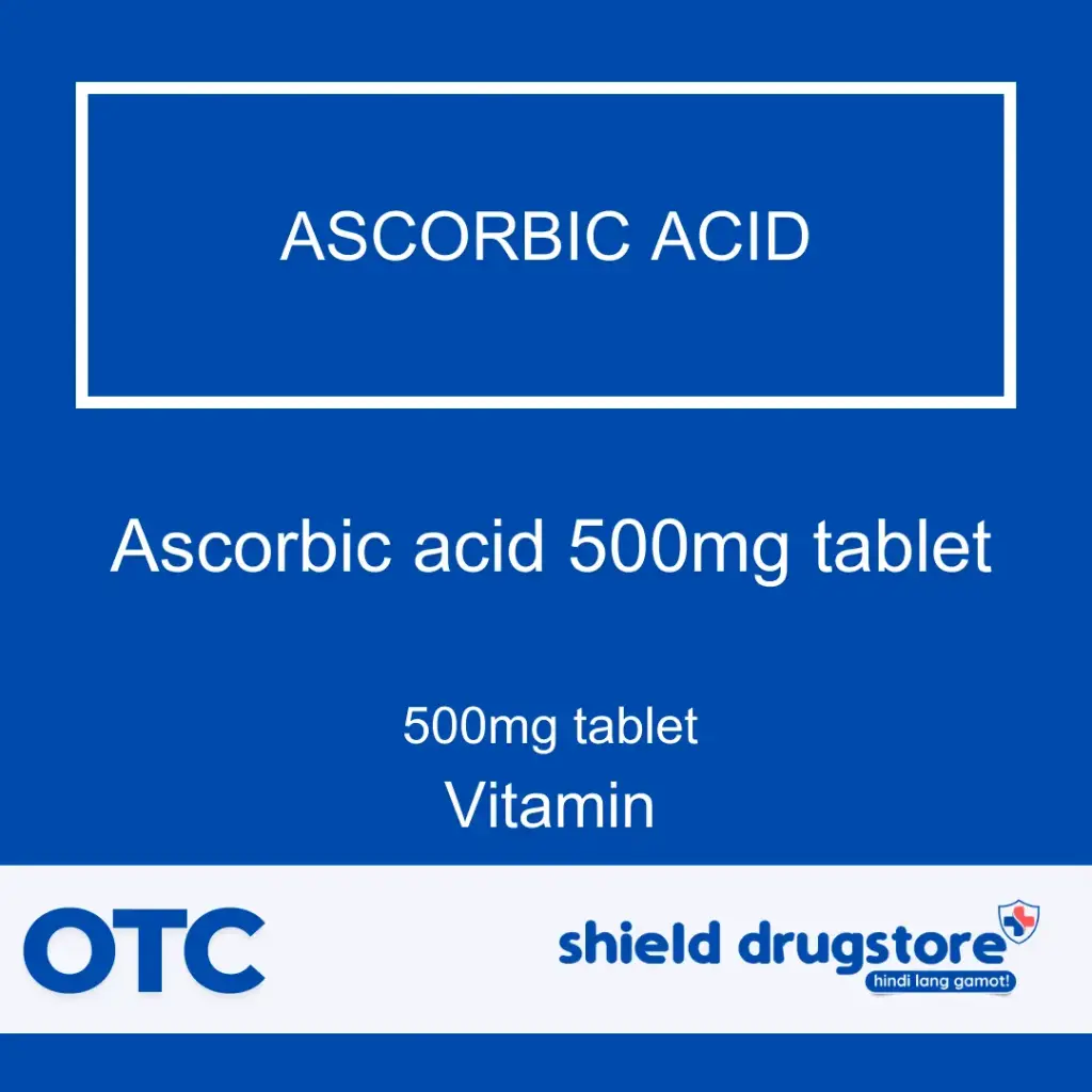 GN-ASCORBIC ACID + ZINC 500MG/10MG