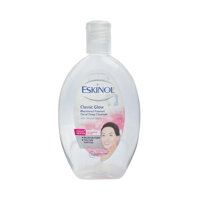 Eskinol Classic Glow Facial Deep Cleanser with Mineral Grains 135ml 