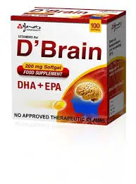 D'Brain (DHA + EPA) 200mg capsule 