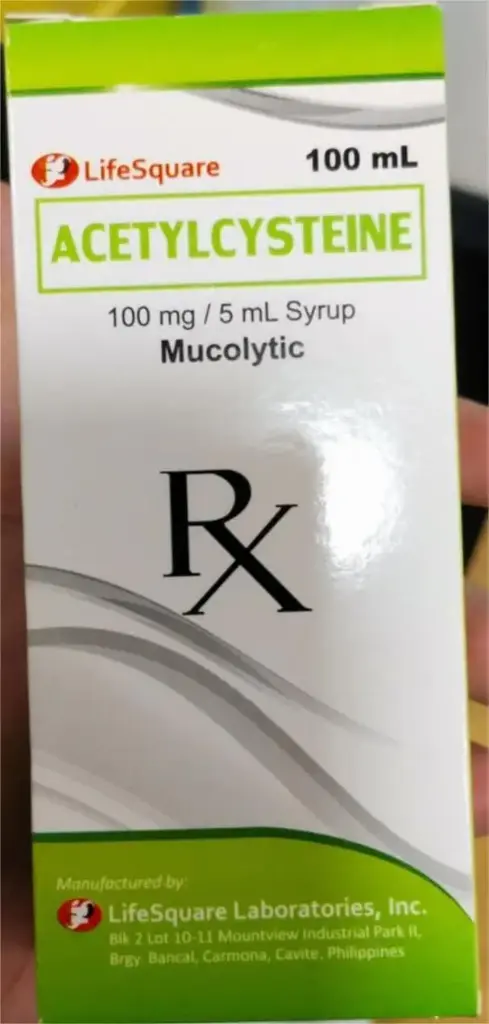 Acetylcysteine 100mg/5ml 100ml syrup