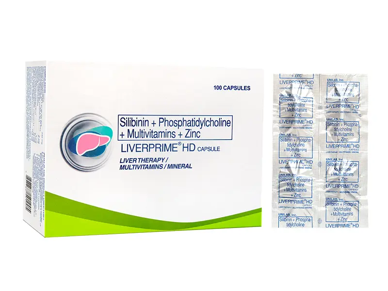 Liverprime HD (Silibinin +Phosphatidylcholine+Multivitamins+Zinc) capsule