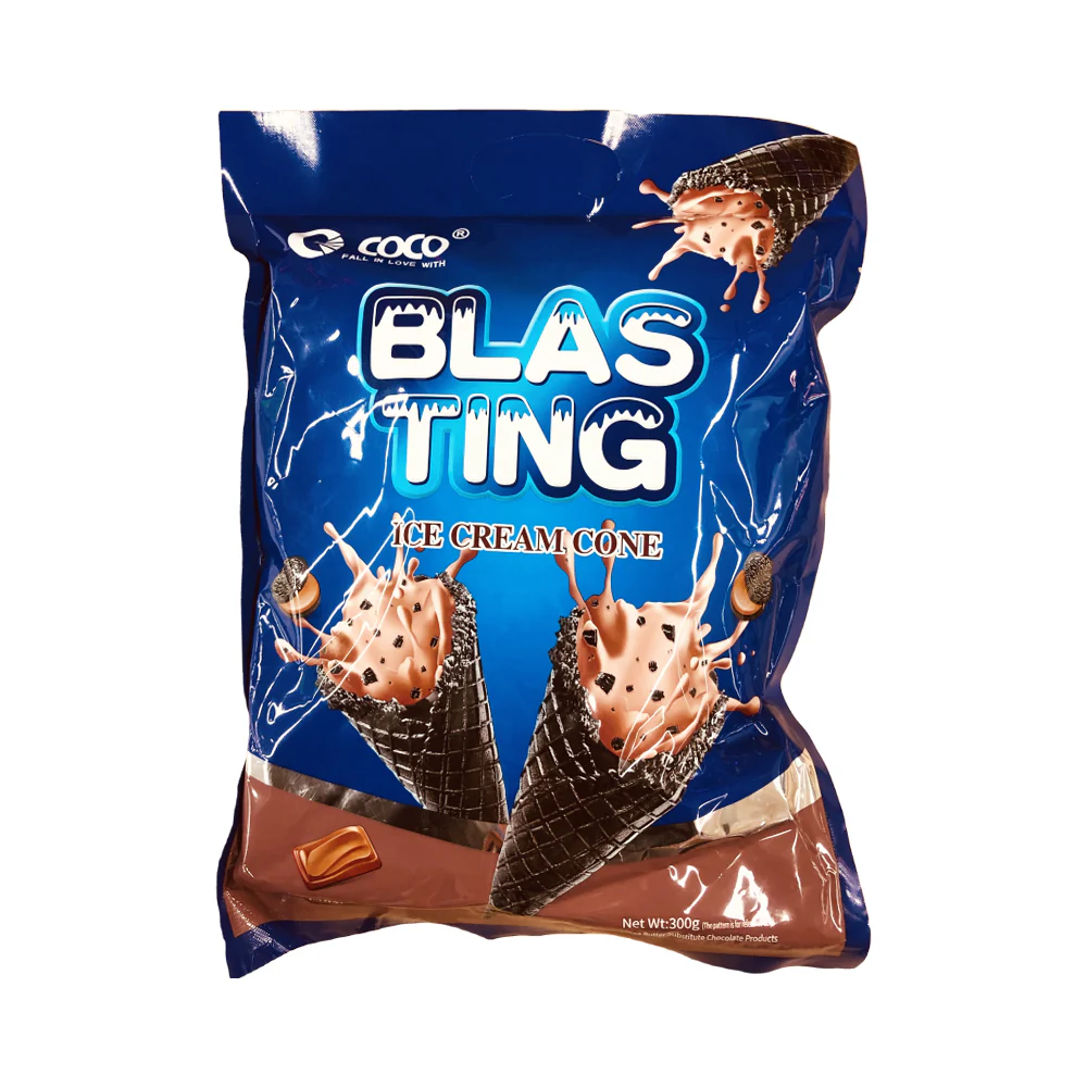 Coco Blasting Ice Cream Cone Chocolate 300g 