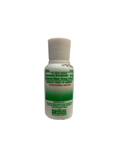 [MS-T10180-GAL-CAT00036] RHEA Aromatic Spirit of Ammonia 15ml 