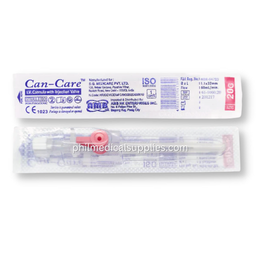 [MS-T10323-NEEDL-CAT00094] Can-Care IV Cath G20 (Intravenous catheter) G20