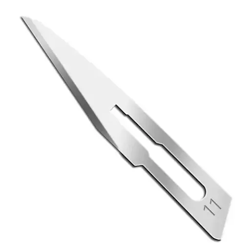 [MS-T10518-PLAST-CAT00028] Surgical blade #11