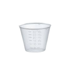 [MS-T10505-PLAST-CAT00015] Medicine Measuring Cup (Plastic)
