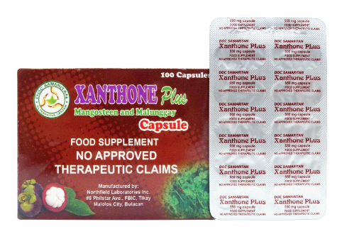 [OTC-T10632-VITF-CAT00283] Xanthone Plus (Mangosteen Extract + Vitamins) Capsule