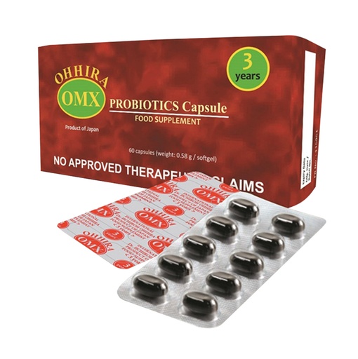 [OTC-T10712-VITF-CAT00363] Ohhira OMX Red Capsule 