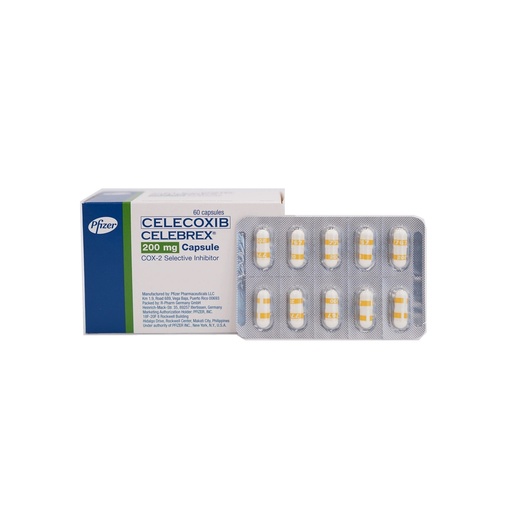 [RX-T11104-PAIN-CAT00147] Celebrex (celecoxib) 200mg capsule