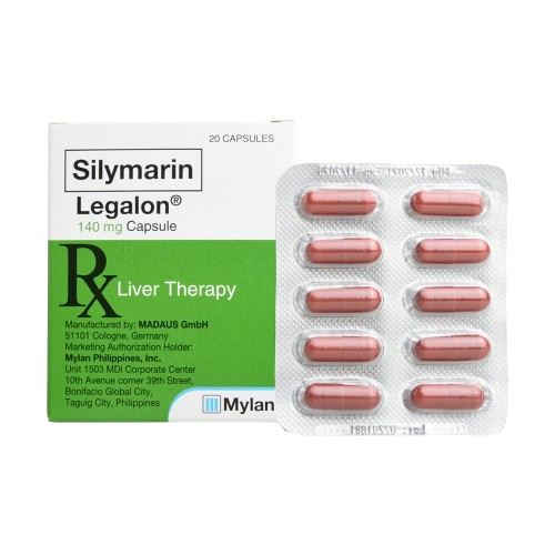[OTC-T10671-VITF-CAT00322] Legalon (silymarin) 140mg capsule