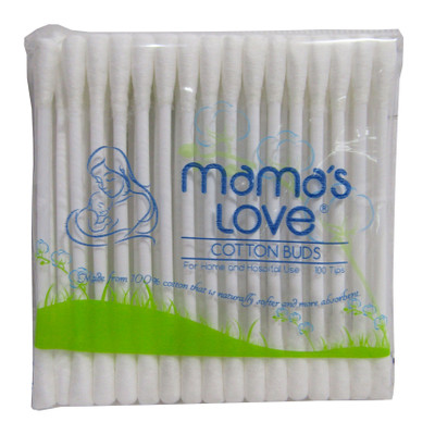 [GR-T10090-COT-CAT00011] Mama's Love Cotton Buds 100 Tips