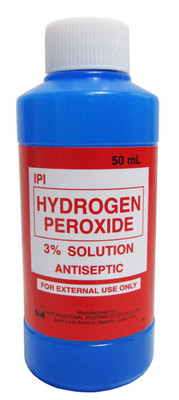 [GR-T10302-INFEC-CAT00032] Ipi Hydrogen Peroxide 3% Solution 50ml 
