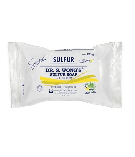 [GR-T11015-SNB-CAT00357] Dr. S. Wong's Sulfur Soap with Moisturizer 135g