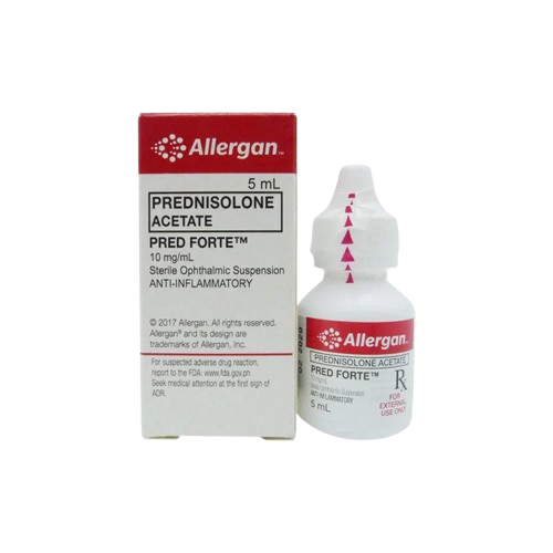 [RX-T11409-RESP-CAT00352] Pred Forte (prednisolone acetate) 10mg/ml ophthalmic suspension