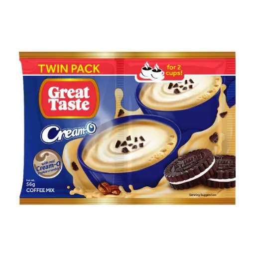 [GR-T10444-FOOD-CAT00085] Great Taste Cream-O Coffee Twin Pack