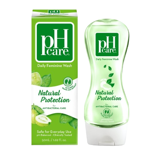 [GR-T10998-SNB-CAT00340] pH Care Feminine Wash Natural Protection 50ml
