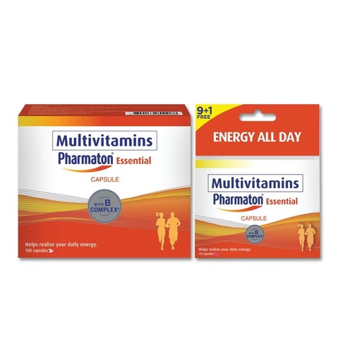 [OTC-T10646-VITF-CAT00297] Pharmaton (Multivitamins + Minerals + Ginseng G115) Capsule 