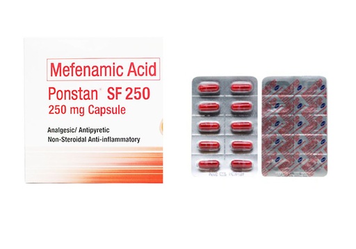[OTC-T10134-PAIN-CAT00051] Ponstan SF (mefenamic acid) 250mg capsule