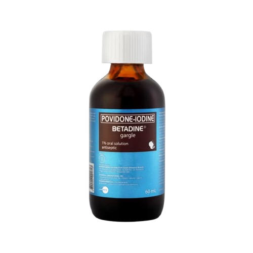 [GR-T10582-ORALC-CAT00006] Betadine (povidone-iodine) 60mL gargle 