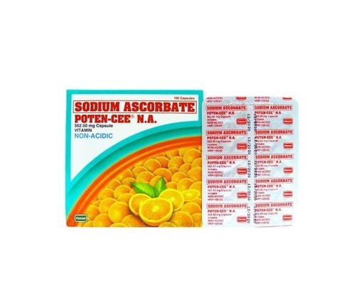 [OTC-T10482-VITF-CAT00133] Poten-Cee N.A. (sodium ascorbate) 500mg capsule 