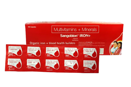 [OTC-T10655-VITF-CAT00306] Sangobion Iron+ (multivitamins + iron) capsule