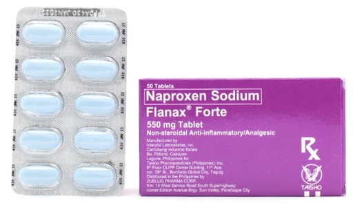 [OTC-T10117-PAIN-CAT00034] Flanax Forte (Naproxen Sodium) 550mg Tablet