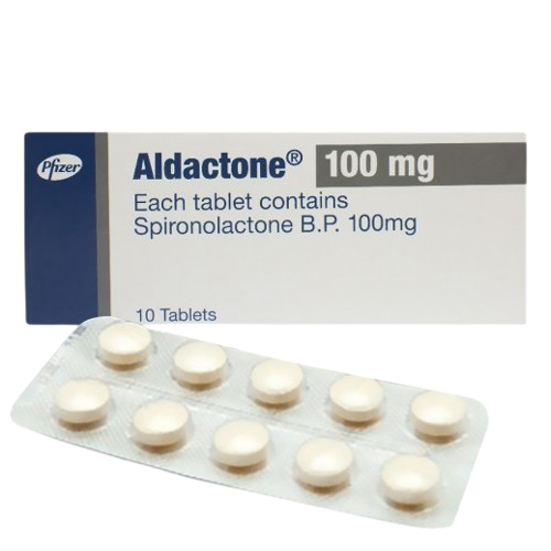 [RX-T10735-CARDI-CAT00342] Aldactone (Spironolactone) 100mg Tablet 