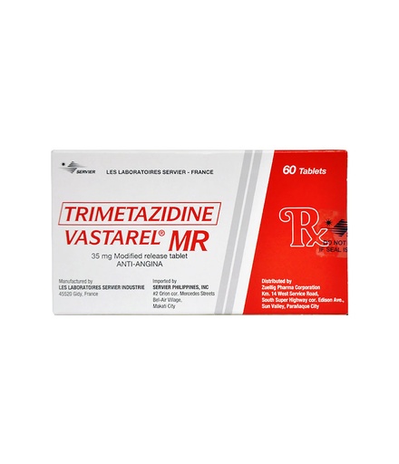 [RX-T10433-CARDI-CAT00040] Vastarel MR (Trimetazidine) 35mg Tablet 