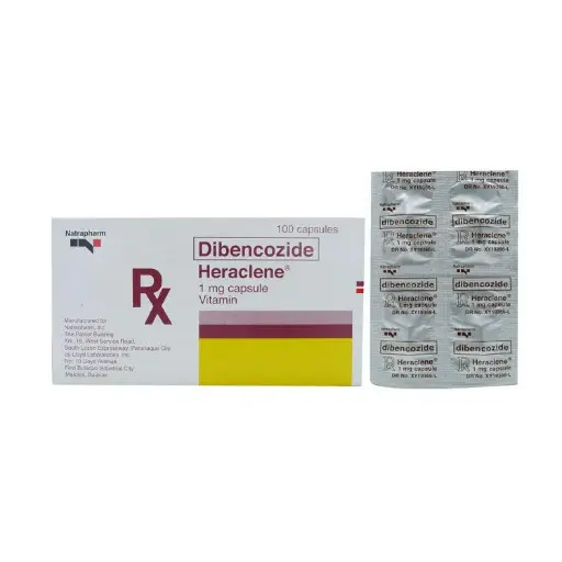 [OTC-T10363-VITF-CAT00014] Heraclene (dibencozide) 1mg capsule 