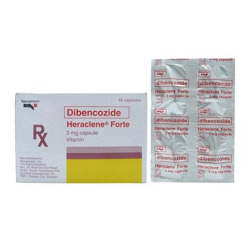 [OTC-T10544-VITF-CAT00195] Heraclene Forte (Trophamine) 3mg Capsule 
