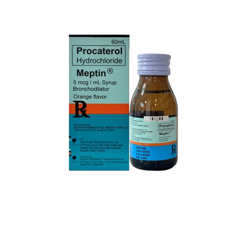 [RX-T11314-RESP-CAT00257] Meptin (Procaterol) 5mcg/ml Syrup 60ml