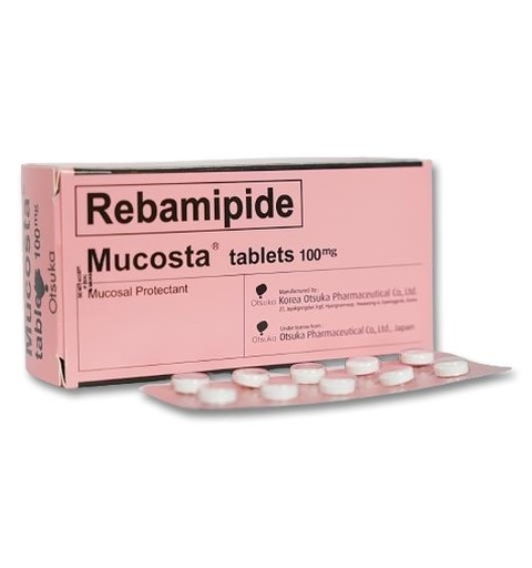 [RX-T10849-GIT-CAT00087] Mucosta (Rebamipide) 100mg Tablet