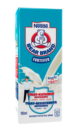 [GR-T10052-BEV-CAT00052] Bear Brand Forti 180ml