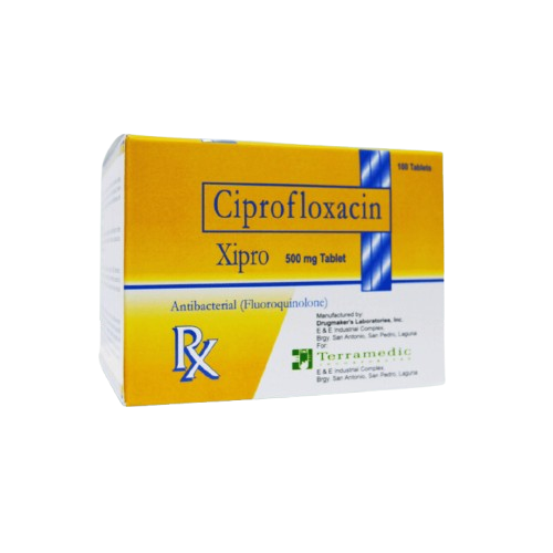 [RX-T10220-ABIO-CAT00220] Xipro (Ciprofloxacin) 500mg Tablet