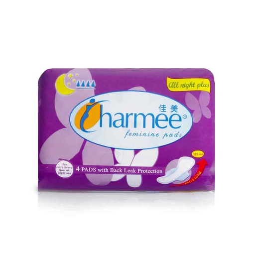 [GR-T10155-DIAP-CAT00041] Charmee Feminine Pads 4s (Lilac)