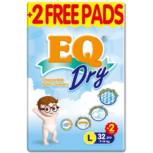 [GR-T10231-DIAP-CAT00117] EQ Dry Eco Large 32s