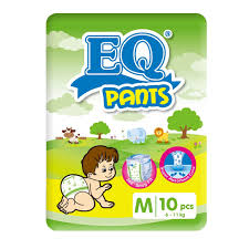 [GR-T10169-DIAP-CAT00055] EQ Pants Budget Medium 10s 