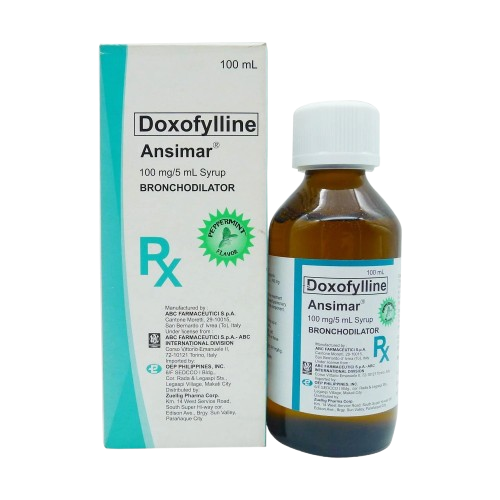 [RX-T11396-RESP-CAT00339] Ansimar (doxofylline) 100mL syrup