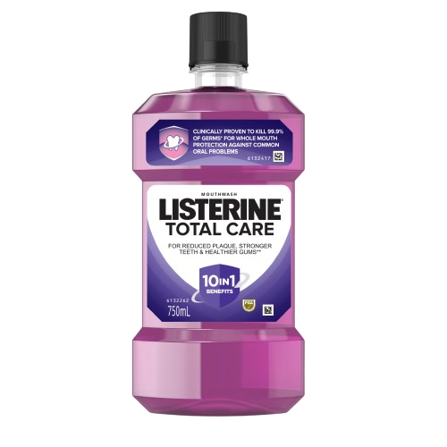 [GR-T10642-ORALC-CAT00066] Listerine Total Care Mouthwash 750ml 