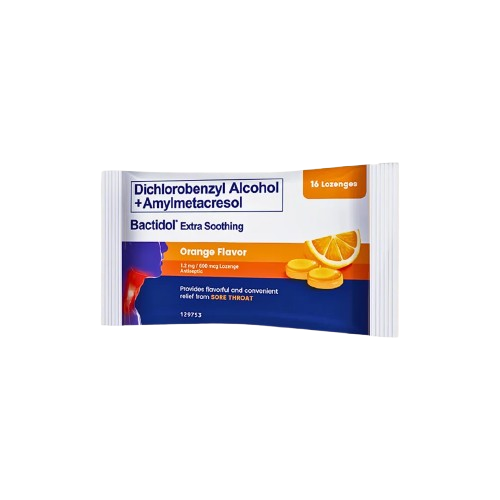 [OTC-T10138-PAIN-CAT00055] Bactidol ES Lozenges Orange 8's 