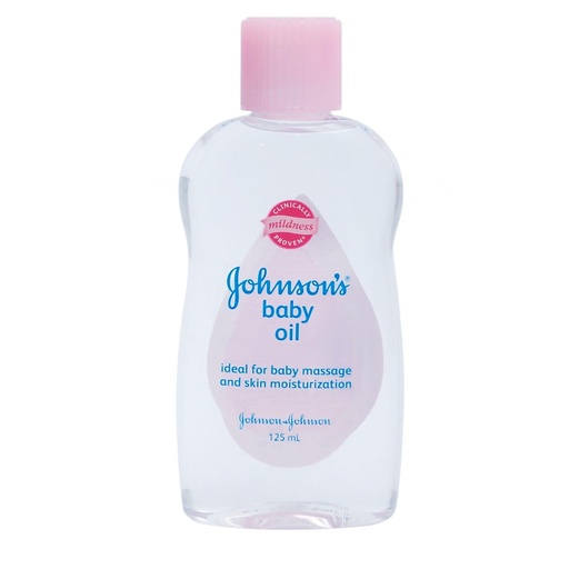 [GR-T10824-SNB-CAT00166] J&J Baby Oil Pink (mineral oil) 125ml