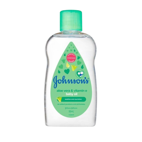 [GR-T10734-SNB-CAT00076] Johnson's Aloe Vera & Vitamin E Baby Oil 50ml 
