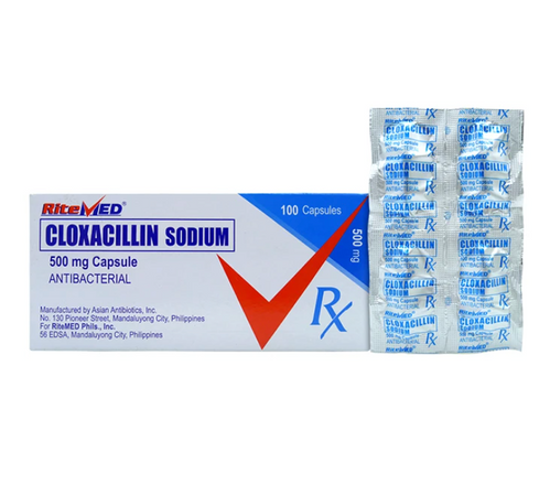 [RX-T10173-ABIO-CAT00173] RM Cloxacillin (Cloxacillin Sodium) 500mg Capsule