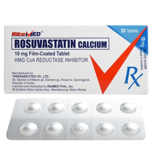 [RX-T10537-CARDI-CAT00144] RM Rosuvastatin (Rosuvastatin) 10mg Tablet